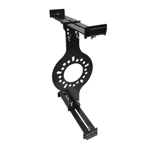 Wheel Fitment Simulator Tool Fits 14 To 20 Inch Rims With 5 Lug Bolt Patterns Checks Brake Caliper Gap Fast, black metal construction.