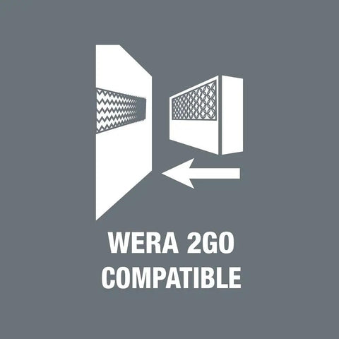 Zyklop Imperial Metal Ratchet Set With Switch Lever icon showing Wera 2Go compatibility illustration