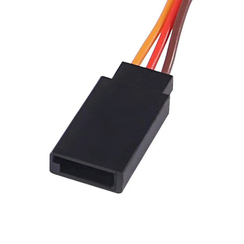 Three Pin Servo Extension Cable Set With Male To Female Connectors Five Lengths 6cm 15cm 30cm 50cm 100cm Angled Design For Easy Plug