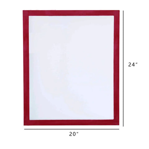 Dry Sift Screen Set With Aluminum Frame And Polyester Mesh, 4 Piece Kit 20 x 24 Inches Featuring Mesh Sizes 60 90 110 200