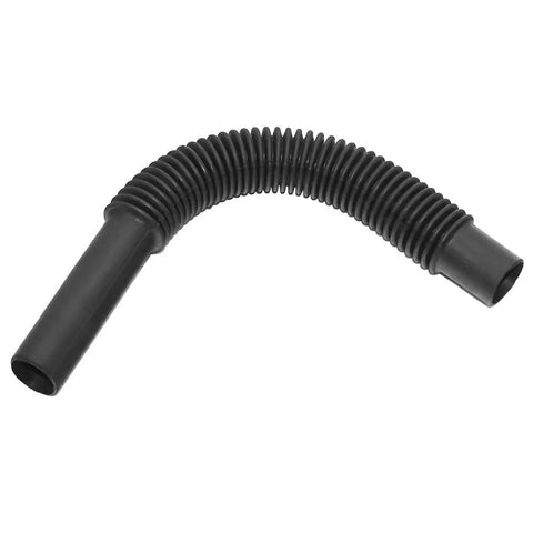 Interchangeable Flexible Grain Drill Seed Tube For Great Plains Models, black flexible tube, adjustable length, corrugated design