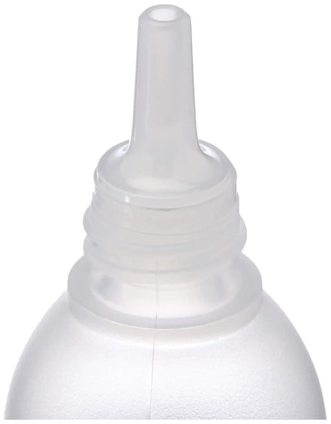 Close-up of nozzle on Hard Silicone Damper Oil Set For RC DT02 Chassis And Fighter Buggy Includes 800 900 And 1000 Weight Oils
