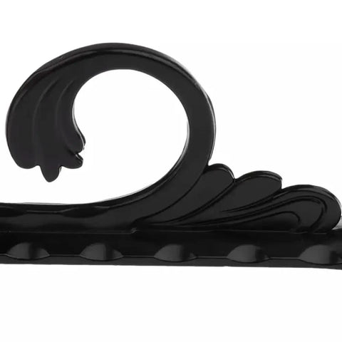 Decorative design detail on Heavy Duty L Shaped Shelf Brackets 2 Pack Wall Mounted Corner Braces For Indoor Outdoor Use