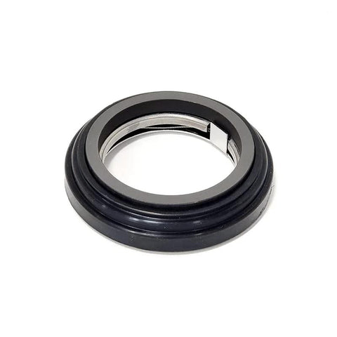 Axial seal V2, 40 mm diameter, black rubber with metal inner ring