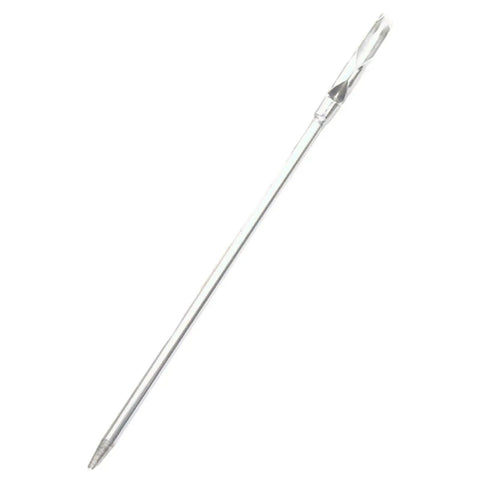 2X Drawstring Threader Aluminum Bodkin For Sewing And Crafting Quick Grip Threading Tool For Elastic Ribbons Cords Drawstrings And Needlework Easy DIY Accessory For Home Sewing And Craft Projects, silver aluminum bodkin tool