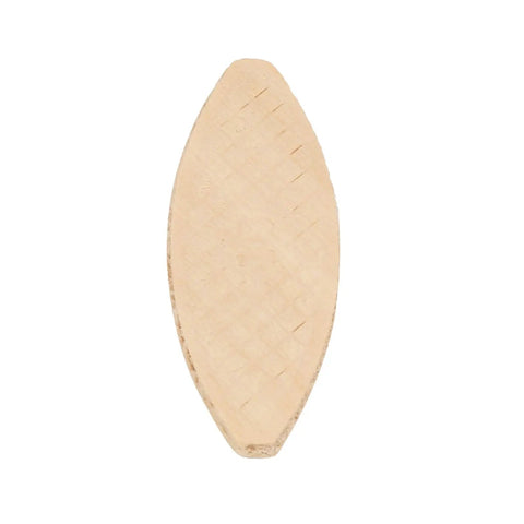 100 Piece Wood Biscuit Joinery Set 0 10 20 Size Biscuits For Beech And Hardwood, single beech biscuit visible for strong joints