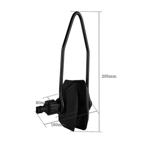Universal Rectangular Outboard Engine Water Flusher For Boats With Ear Muff Flush Kit Easy Hose Connection
