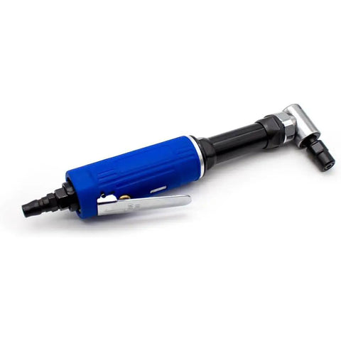 Heavy Duty Pneumatic Angle Die Grinder, 1/4 Inch Air Powered Rotary Tool for precision grinding and polishing.