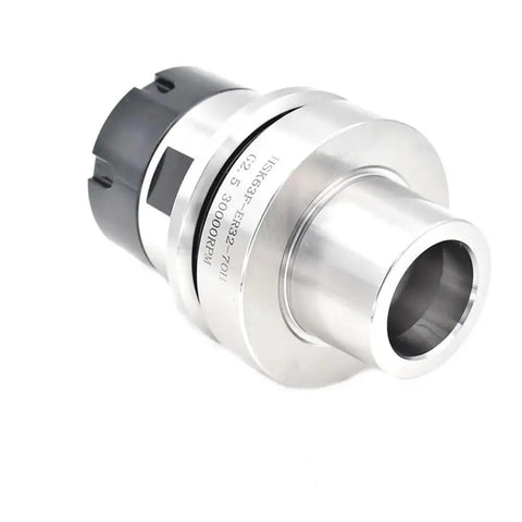 Top Shelf HSK63F ER40 Collet Chuck High Precision Balanced CNC Woodworking Tool Holder for milling tasks.