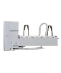 Refrigerator Ice Maker Kit WR30X10093 Compatible Replacement side view showing plug-and-play design and components.