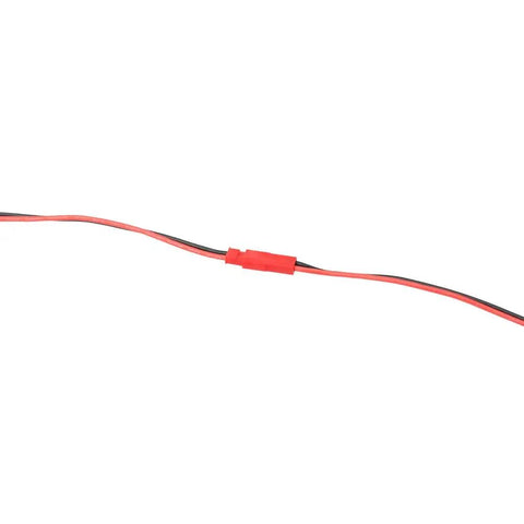 20 AWG Silicone JST RCY 2 Pin Battery Connector Wire Set For RC Toys Flexible Heat Resistant Silicone Insulated Male And Female Plugs Tin Plated Copper Conductors Acid Resistant 5 Pairs, close-up of connectors and wires