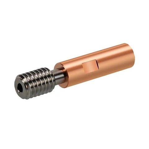 Premium Copper Titanium Alloy Heatbreak Insert For Kingroon KP3s 3D Printer Hotend System, showcasing the detailed design and materials.