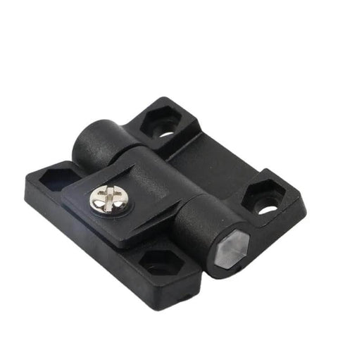 Plastic Door Hinge For Electric Cabinets With Torque Position Control Friction Hinge And Adjustable Screw Hinge One Piece Easy Install