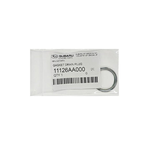 Oil Drain Plug Crush Gasket Set for Subaru Vehicles, 10 Pack, OEM 11126AA000 Compatible in packaging
