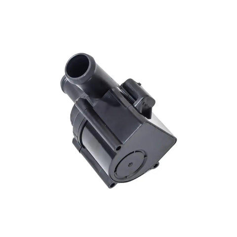Auxiliary Electric Coolant Water Pump Replacement For OEM 06H12121601P, solid black build, designed for reliable heating system installation.