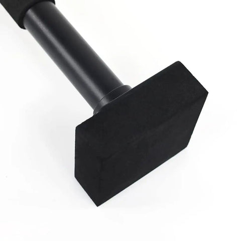 18 Inch Economy Carpet Stretcher Knee Kicker With Protective Buffer Pad, angled teeth for firm grip, black finish