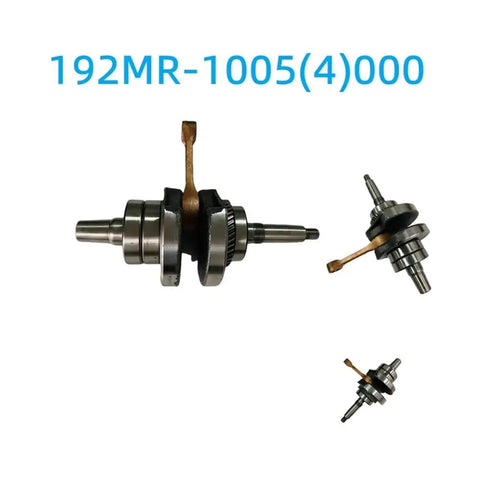 Replacement Crankshaft Bearing and Gear Assembly for 500cc ATV Model 192MR-1005(4)000 shown from multiple angles with metallic finish.
