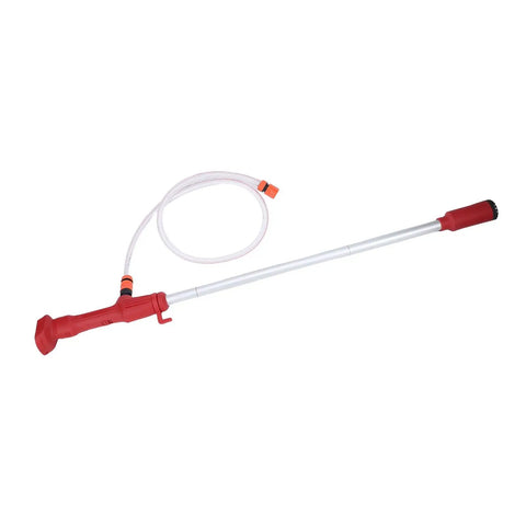 Tough As Nails Cordless Stick Water Pump handle with hose attachment for drainage, 554 GPH rate, 29.5 ft head.