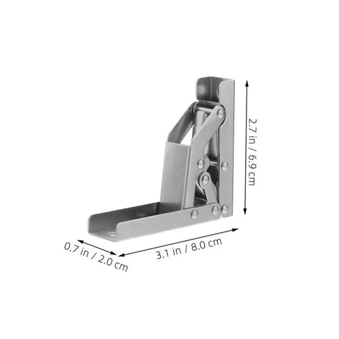 Close-up of Four Piece Short Arm Wide Opening Cabinet Hinges, cold-rolled steel, with dimensions for corner cabinets.