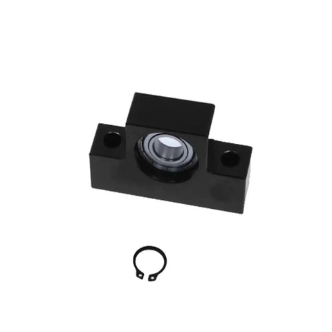 Damn Tough Ballscrew End Support Ef15 Ek15 For Sfu Linear Rail Ball Screw Bearing carbon steel assembly with bearing and clip.