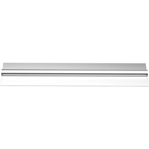 PEX Radiant Floor Heat Transfer Plates 100 Pack, Aluminum Two Foot Long Plates For One Half Inch Tubing, top view