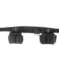 Pro Grade Electrician Tool Belt and Pouch Set With Padded Belt For The Job Site, 8 Pocket Pouch, 19 Pocket Pouch, Hammer Holder