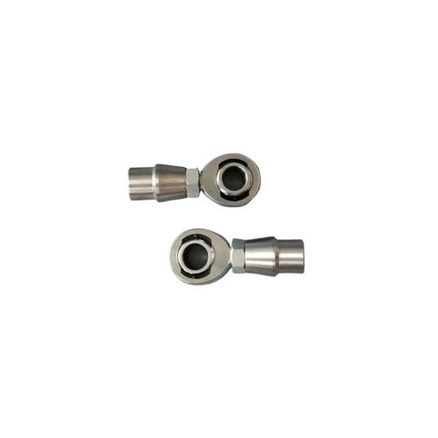 Heavy Duty Rod End Joint Kit 2 Piece Set Built Tough For Dead Tight Threaded Fit And Slick Oscillating Motion On Custom Linkage Assemblies and Garage Machine Mods or Factory Equipment Upgrades