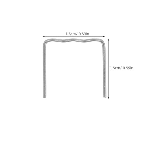 High Performance Hot Plastic Bumper Repair Welding Staples For Auto Body Work With Precision 0.8mm Rods, 1.5cm size.