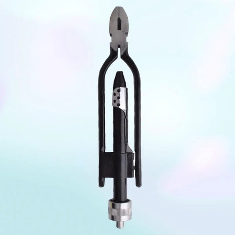 9 Inch Steel Safety Wire Twisting Pliers With Locking Mechanism 3 In 1 Wire Cutter And Pliers Pro Grade Heavy Duty Industrial Close-Up