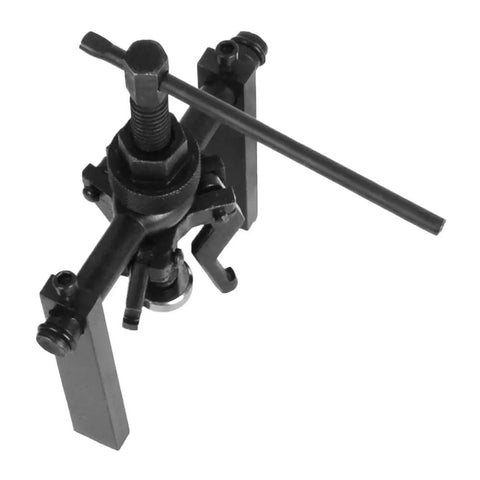 Heavy Duty 3 Jaw Bearing Puller Tool Kit For Cars And Motorcycles Saves Your Time And Effort By Extracting Stuck Bearings Quickly Without Damage Perfect For Garage Gear Heads DIY Guys Sick Of Hard Removal Tasks That Waste Hours Daily Grinds, black steel tool