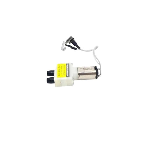 Rock Solid Water Tank Pump Motor For Roidmi Eve Plus Robot Vacuum, compact motor with black connectors and white housing.