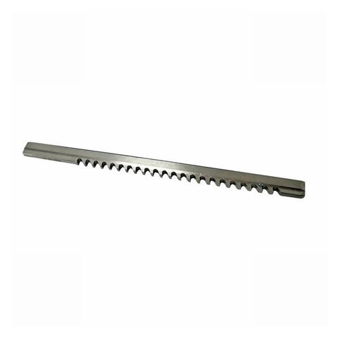Pro Grade Push Type Keyway Broach Set In High Speed Steel HSS, single broach with grooved edge for CNC broaching.