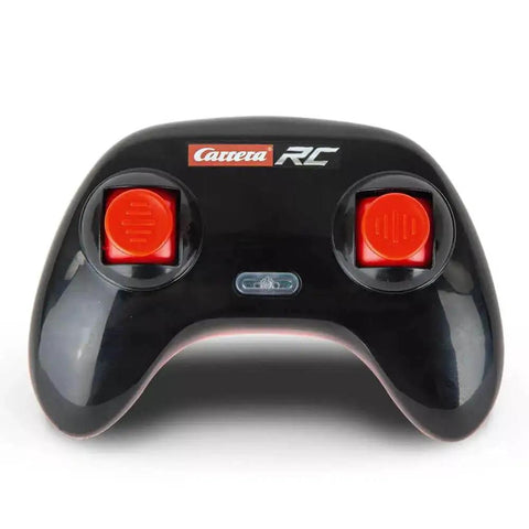 Official Licensed Mario Kart Pipe Kart Yoshi 1 to 18 Scale RC Car 2.4 GHz controller with dual red joysticks, front view
