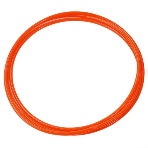 Red TPU bike roller trainer belt, 5mm width, 185cm perimeter, Durable Drive Belt Replacement For Bicycle Roller Trainer Home Indoor Cycling Setup.