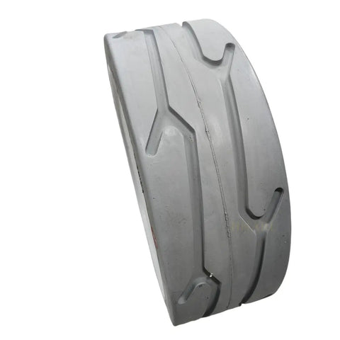 Non Marking 200X8 Front Tire And Rim Wheel Set Part 108020 showing a solid rubber wheel for Skyjack electric lifts.