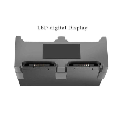 4 In 1 Battery Charger With Digital Display For Spark Drone Lets You Power Up Four Batteries At Once Fast Safe And Efficient Eco Friendly Charging Hub For Hobbyists And Pros, showing two charging slots and LED display