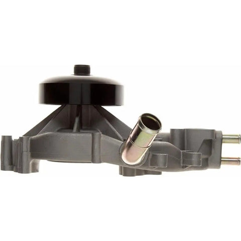 Heavy Duty Engine Water Pump For Gmc Savana 3500 2500 Sierra HD 6.0L V8 2001 2006 side view showing metal and plastic construction.
