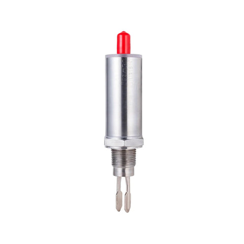 Tuning Fork Level Switch Sensor For Liquid Powder And Granule Detection Vibrating Fork Technology Waterproof 45mm front view