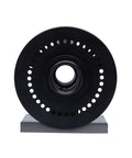 Rock Solid One Eighth Inch 5C Collet Indexing Spin Jig For Drill Milling Lathe Tasks Built Like A Tank showing front view with holes.