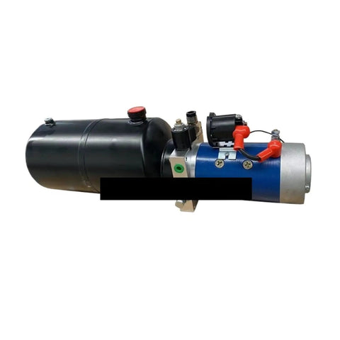 Brushed Power Unit For DC 12v 24v Stacker Electric Forklift Double Acting Hydraulic Oil Pump with tank and connectors.