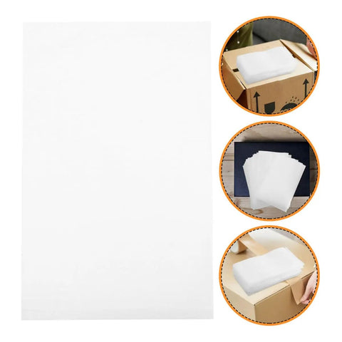 EPE Foam Pouches For Packing Dishes And Protecting Electronics 200 White Cushion Wrapping Bags For Shipping Moving And Storage