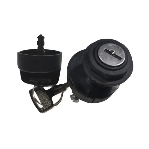 Premium Tough As Nails Key Switch 2 Pack For Zoomlion Scissor Lift ZS0407DC Li ZS0407DC ZS0607DC Li Replacement Ignition Switch Part 1020521389 close-up front view