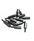 300-Piece Black Nylon Hex Spacer And Standoff Kit M3 Threaded Plastic Non-Conductive High Temperature Resistant Insulation Ready For DIY-Friendly Electronics Home Projects And Telecom Installations, black nylon hex standoffs