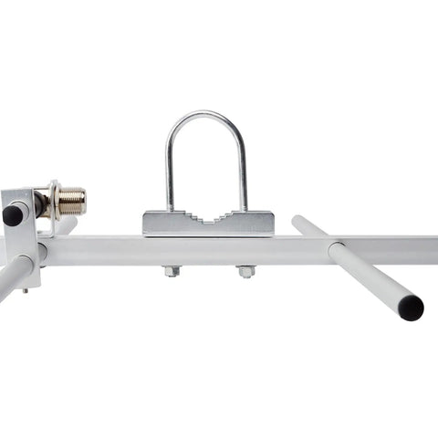 7 Element UHF Yagi Antenna With 11dBi Gain For 400 To 470MHz Outdoor Directional Base Antenna showing SL16 UHF female connector