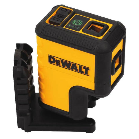 Green Beam Three Spot Laser Level With 120 Foot Range Self Leveling One Eighth Inch Accuracy At Thirty Feet IP54 Dust and Water Resistant One Meter Drop Safe Magnetic Bracket for Quick Setup Pro Grade Tool for DIYers and Pros