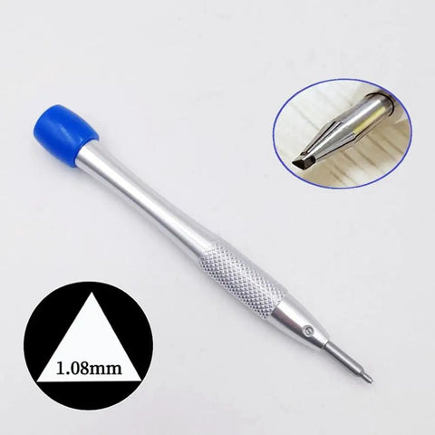 Pro Grade Watch Movement Screwdriver Set For 3235 Caliber, stainless steel tip and blue color coded anti rust handle