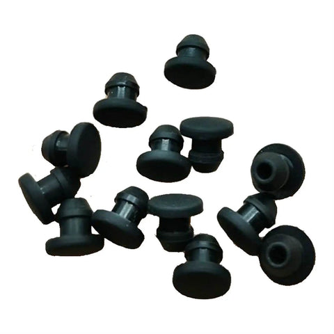 10 Piece Silicone Rubber Easy Snap On Plugs Hole Caps High O Ring Assortment Kit For Sealing Pipelines Industrial Equipment Food Processing And Automotive Systems black silicone plugs set