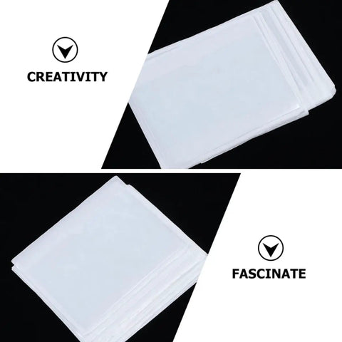 Self Adhesive PVC Card Sleeves With Label Pouches For Easy Classification And Fingerprint Protection Built To Handle Heavy Duty Workload For Warehouse Workhorse Shipping Boxes And Card Organization, clear PVC sleeves