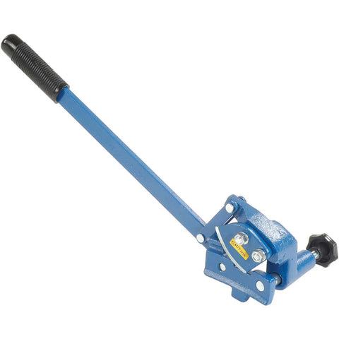 Beast Manual Drum Deheader With Plastic Hand Grip For Steel Drums 20.68 Inch Length Hardened Blade Durable Industrial Tool For Quick Drum Head Removal, blue