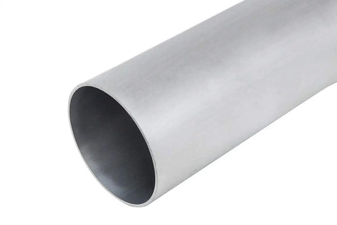 6061 T6 Seamless Aluminum Round Tubing 4 Inch Outer Diameter 3 Foot Length 0.065 Inch Wall 16 Gauge close-up